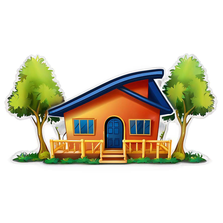 Cartoon House Icon Png Yqy