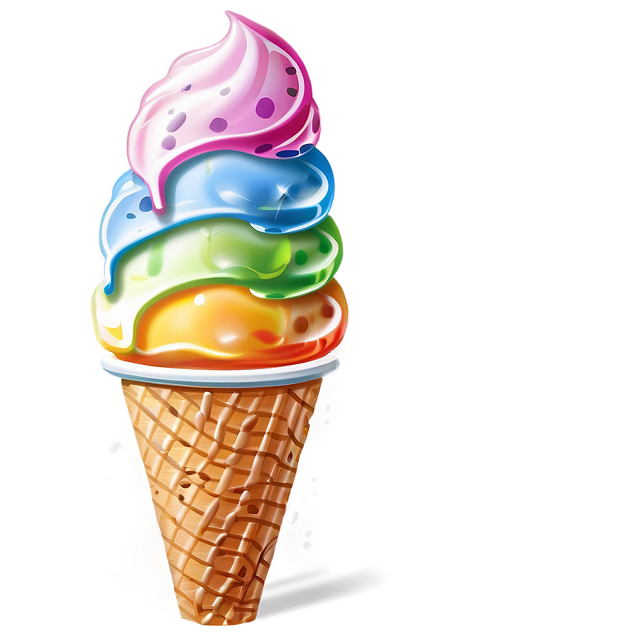 Cartoon Ice Cream Png 05032024