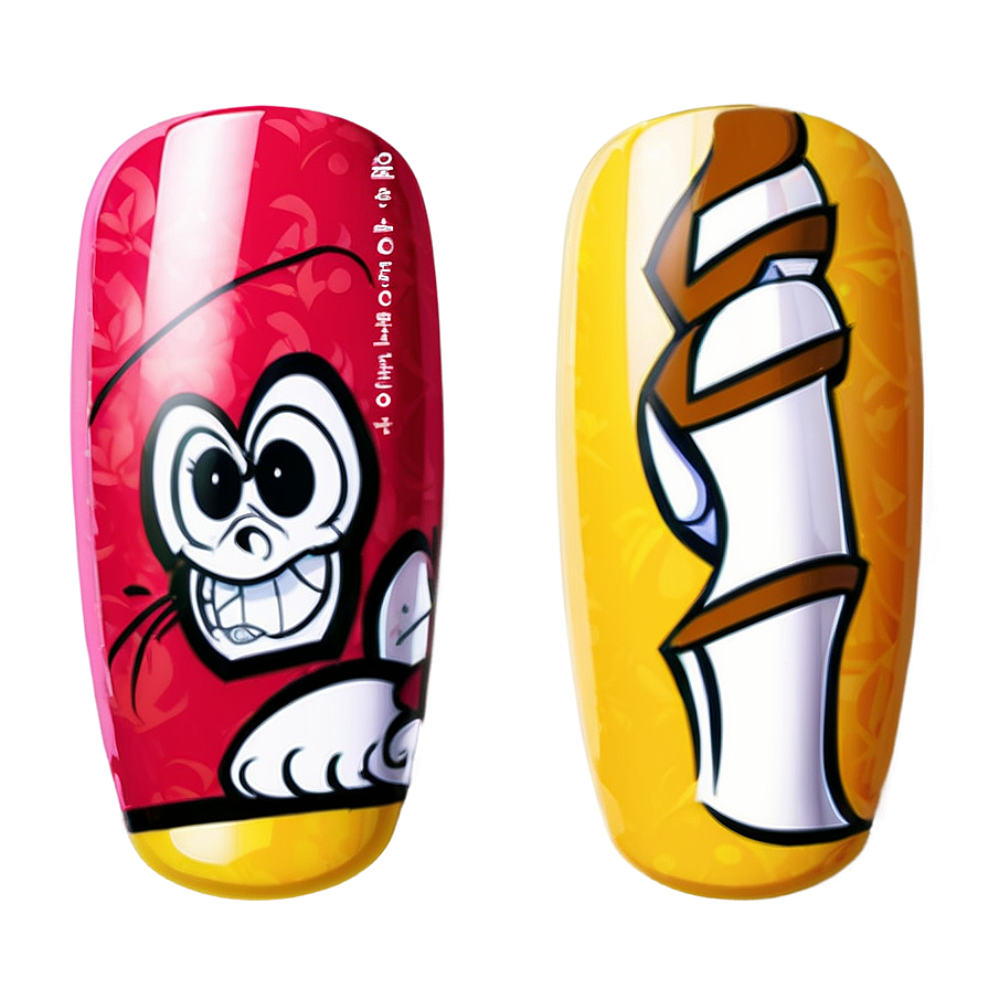 Cartoon Inspired Fake Nails Png 06272024