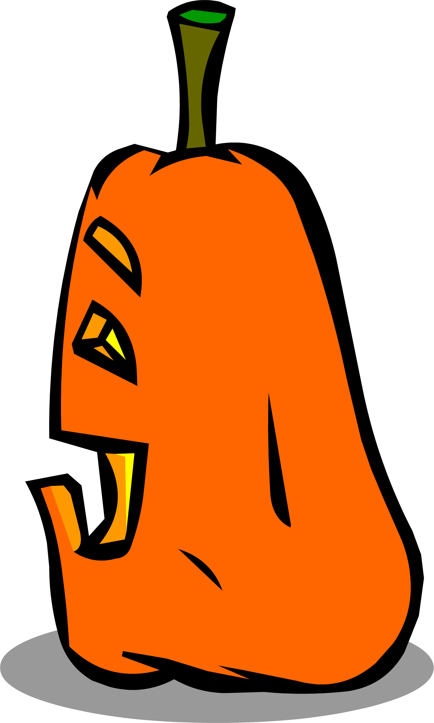 Cartoon Jack O Lantern Graphic