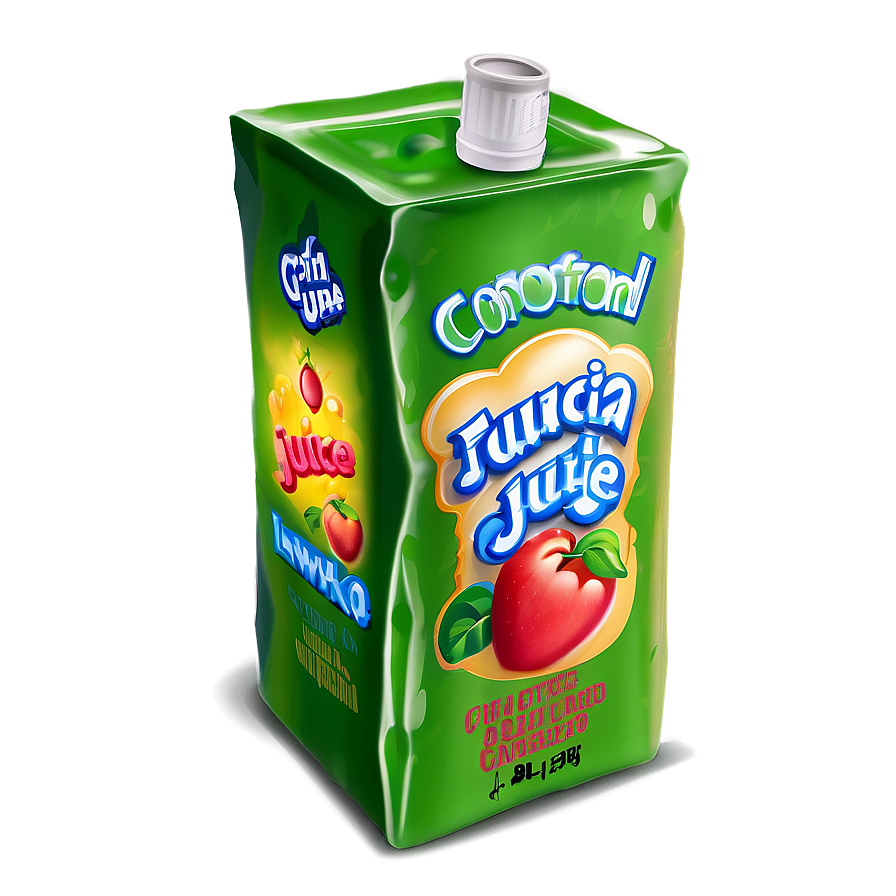 Cartoon Juice Box Png Qtl