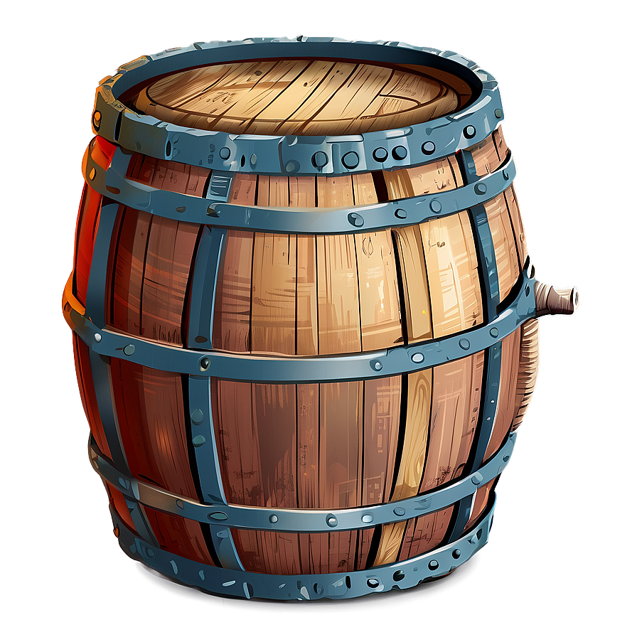 Cartoon Keg Png Evt