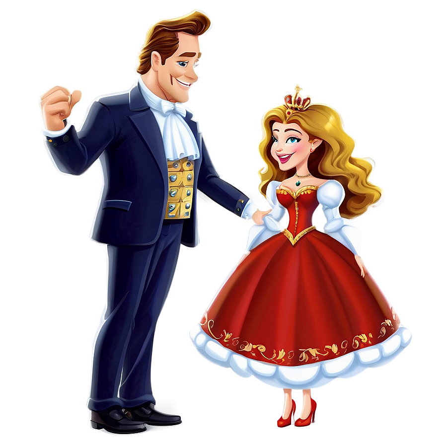 Cartoon King And Queen Png 06252024