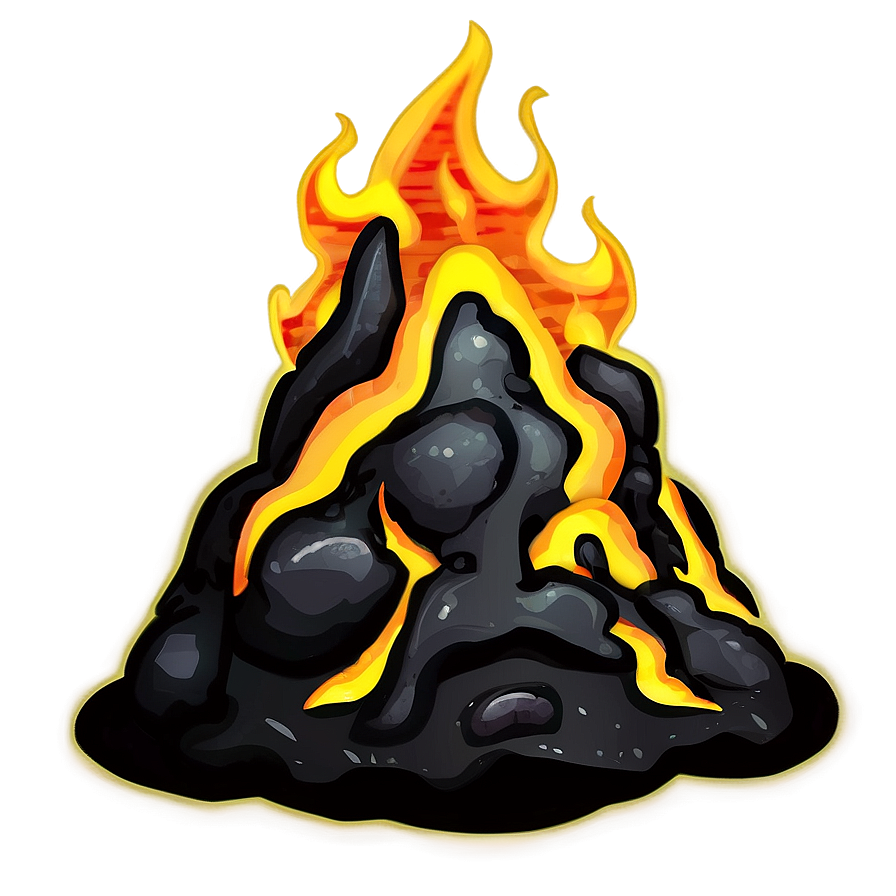 Cartoon Lava Fire Png 5