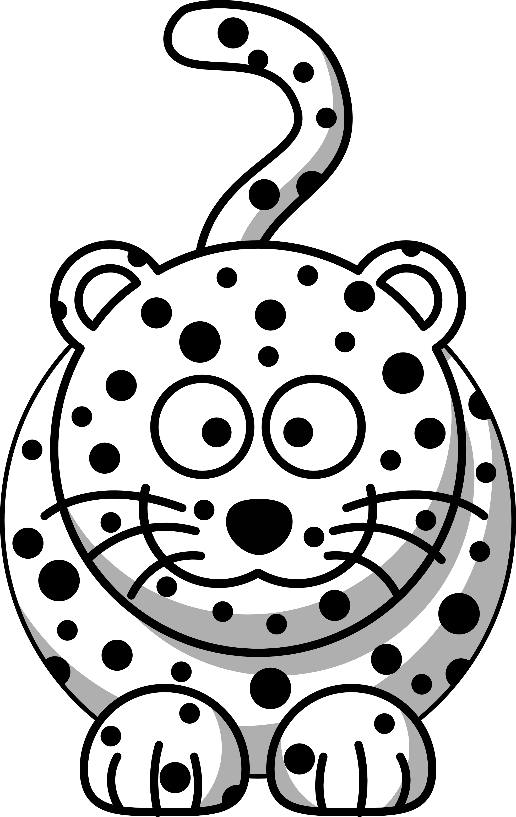 Cartoon Leopard Illustration
