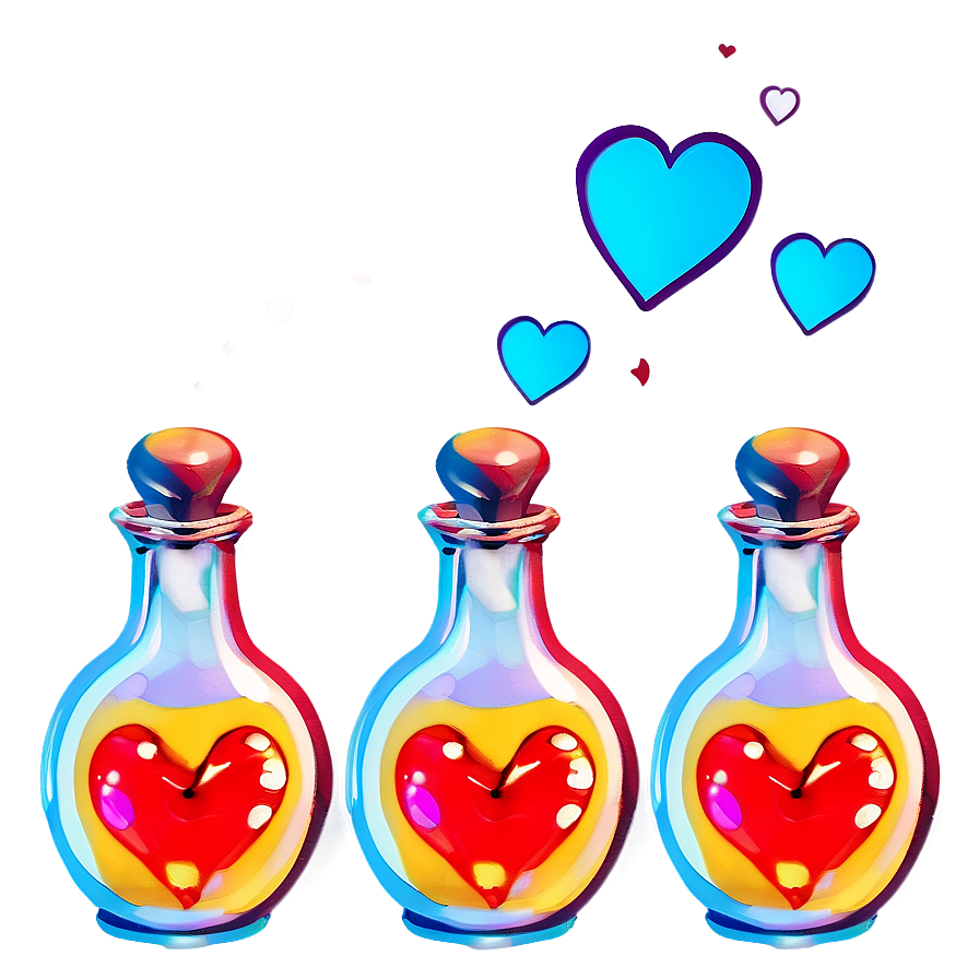 Cartoon Love Potion Png Wbw