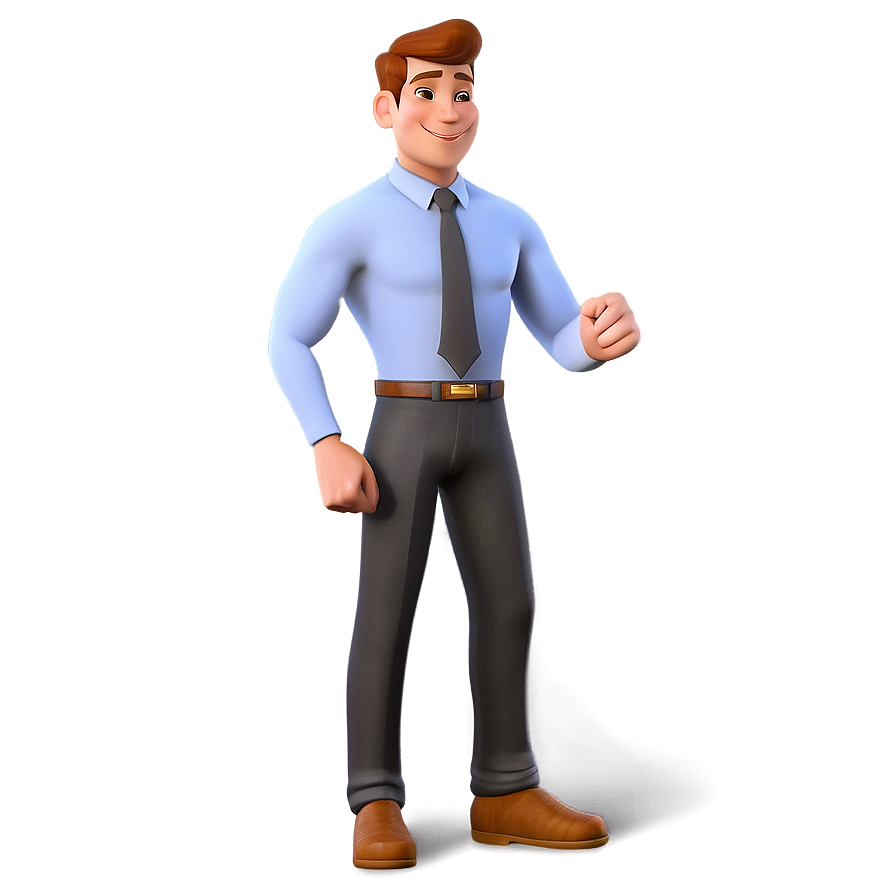 Cartoon Man Character Png Uud63