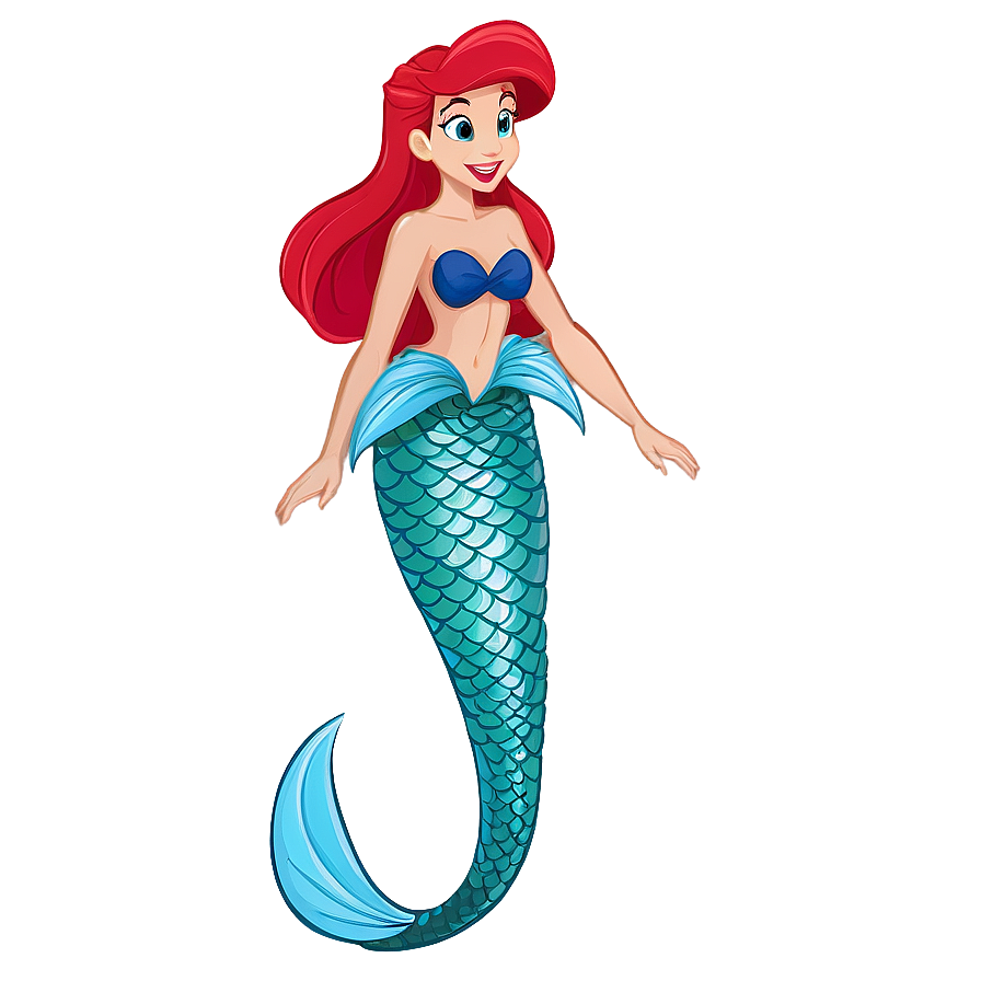 Cartoon Mermaid Ariel Png 55