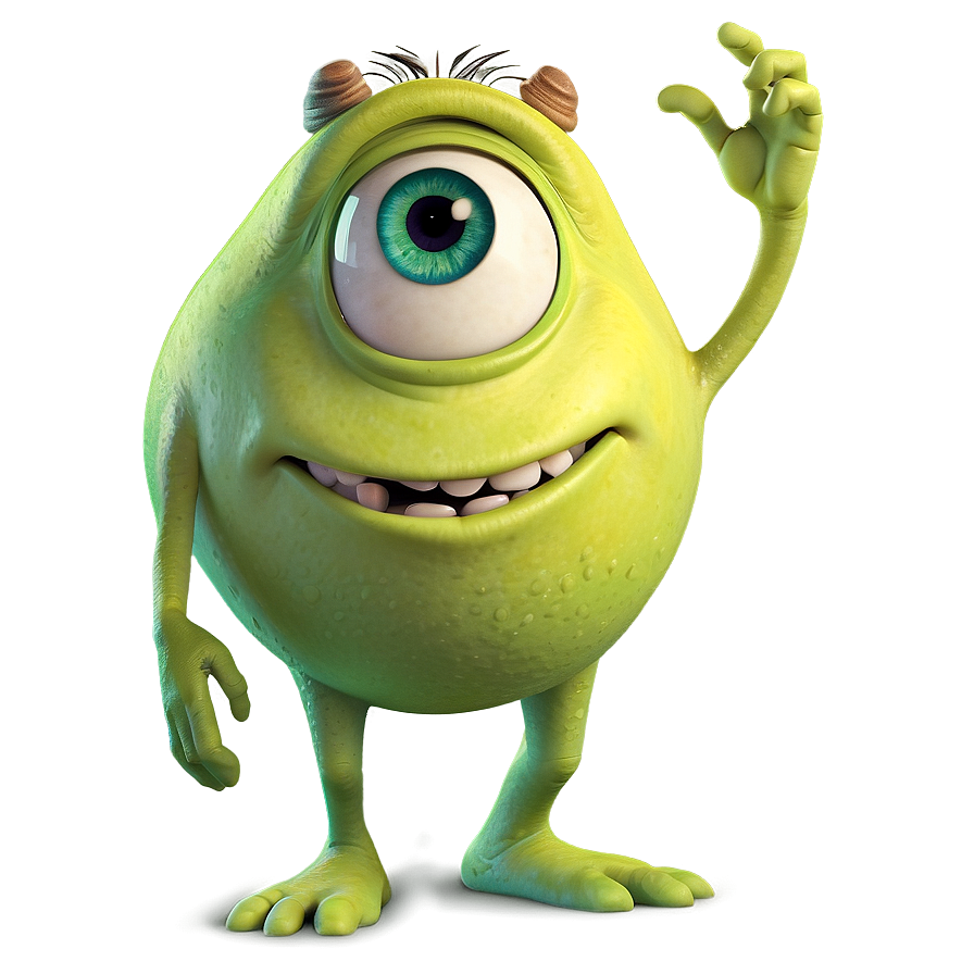 Cartoon Mike Wazowski Png Gyo59