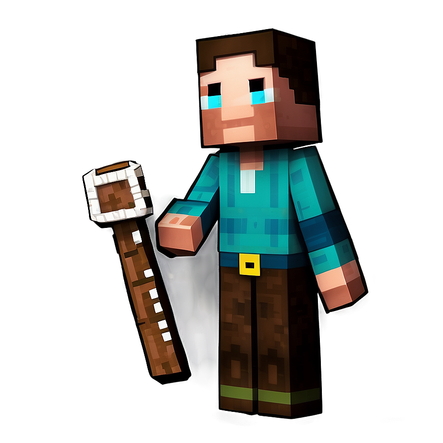 Cartoon Minecraft Villager Png 06202024