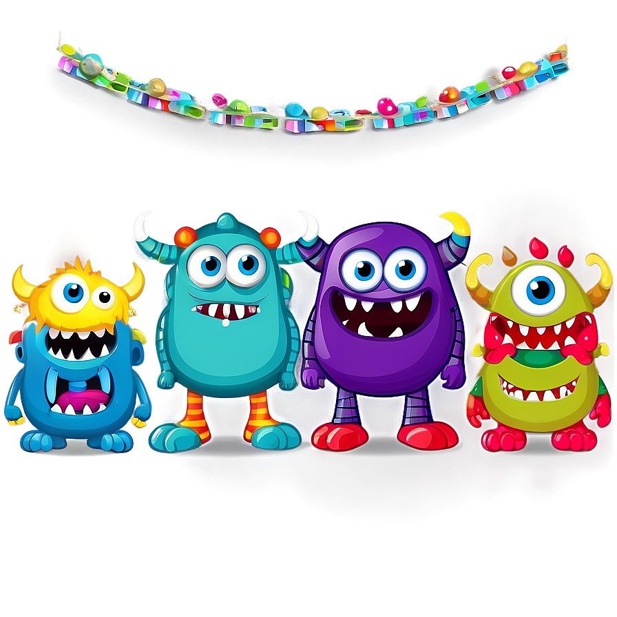 Cartoon Monsters Png 05062024