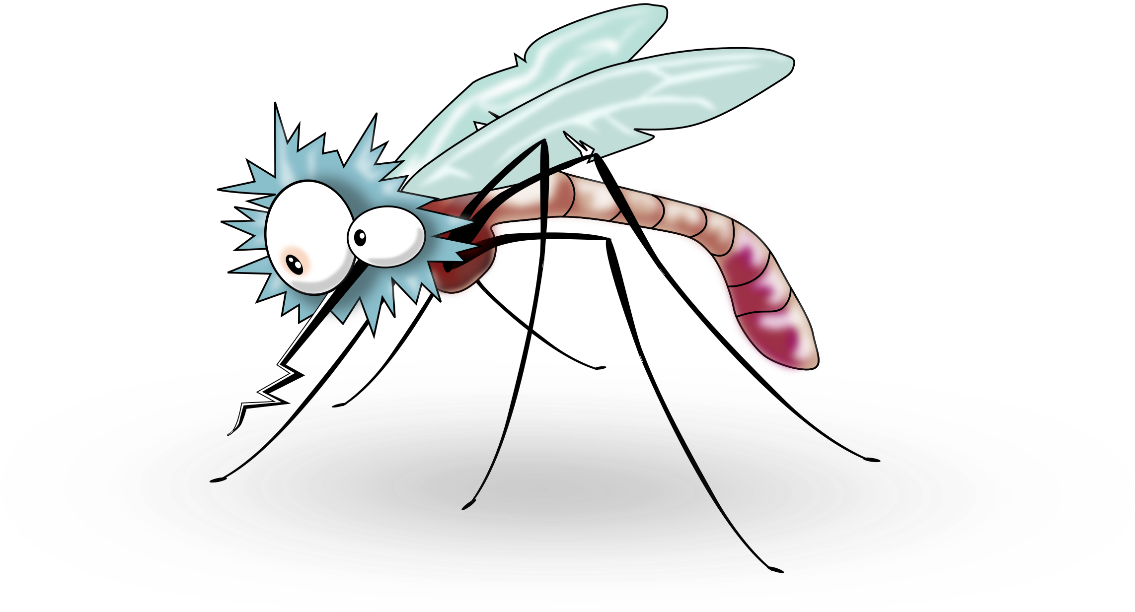 Cartoon Mosquito Illustration