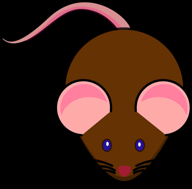 Cartoon Mouse Head Vector