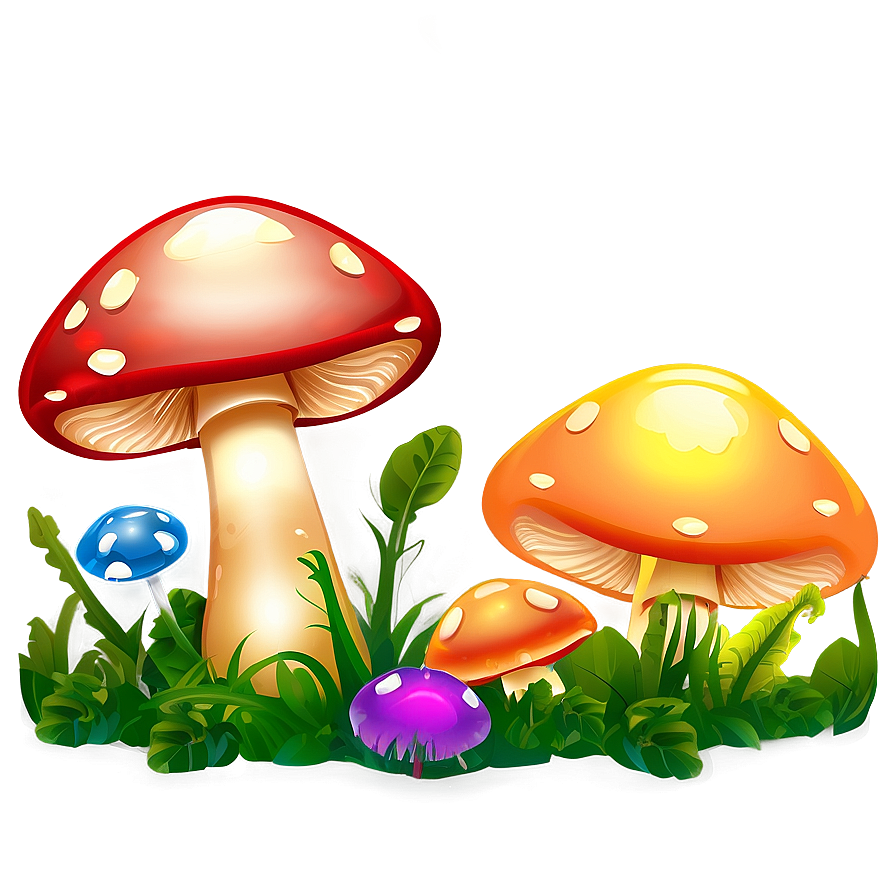 Cartoon Mushroom Png Uvc