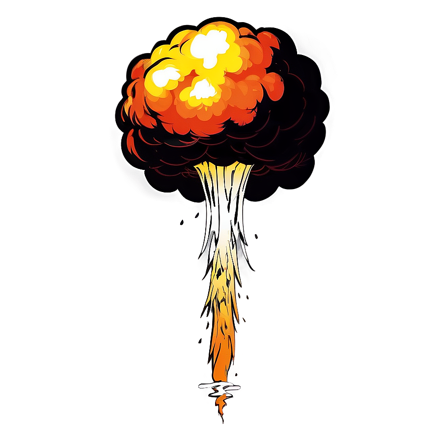 Cartoon Nuclear Bomb Png Jws