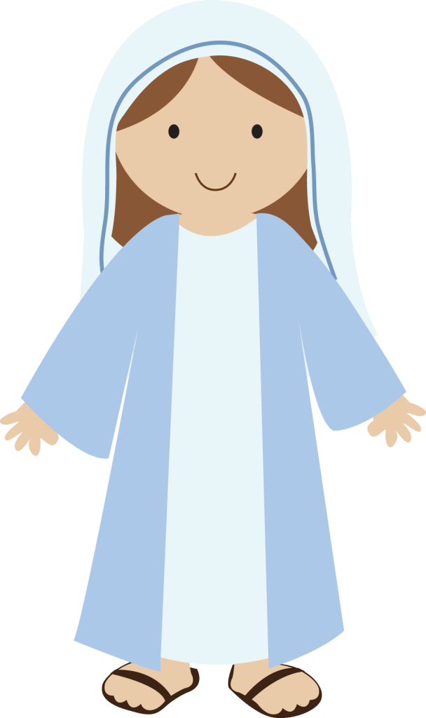 Cartoon Nun Character