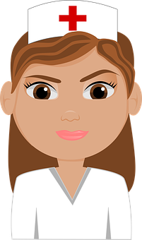 Cartoon Nurse Portrait