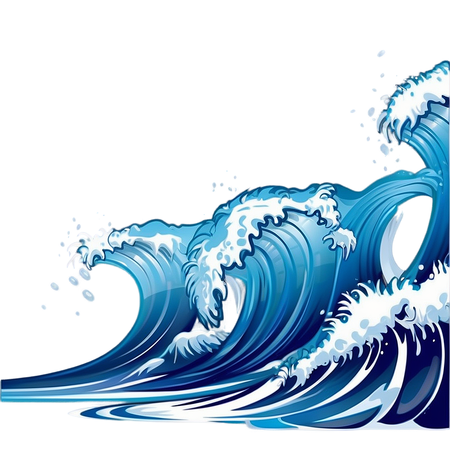 Cartoon Ocean Wave Png Nne3