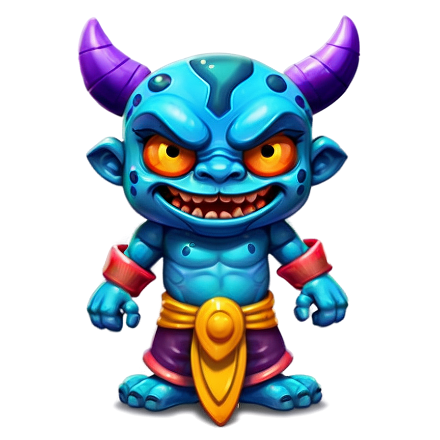 Cartoon Oni For Kids Png Cxc1