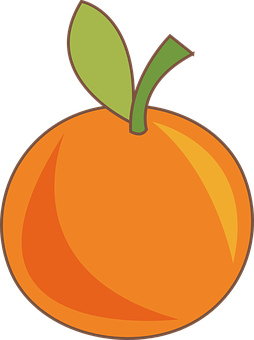 Cartoon Orange Illustration