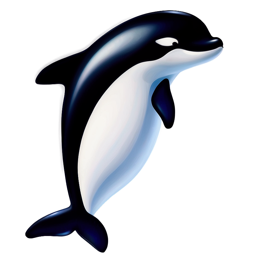 Cartoon Orca Whale Character Png Fwx