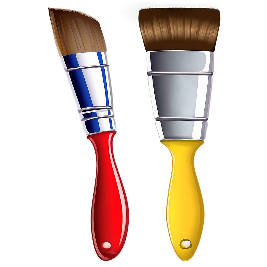 Cartoon Paint Brush Png Dua4