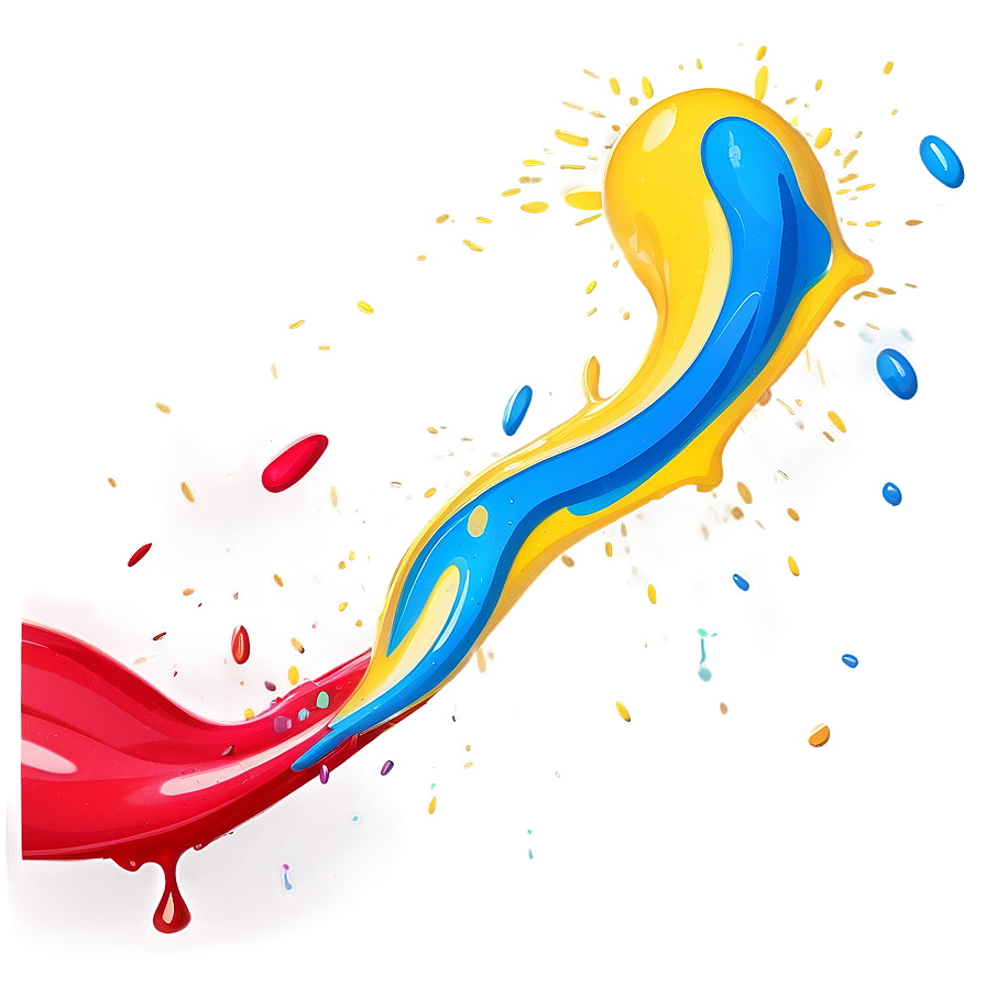 Cartoon Paint Splash Png 05242024