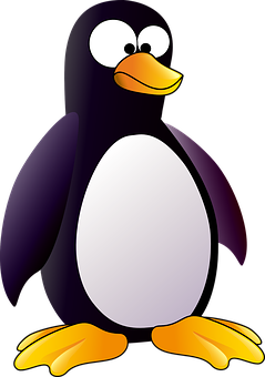 Cartoon Penguin Graphic