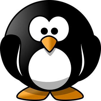 Cartoon Penguin Graphic