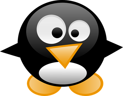 Cartoon Penguin Graphic