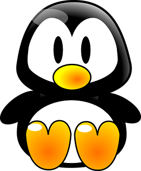 Cartoon Penguin Graphic