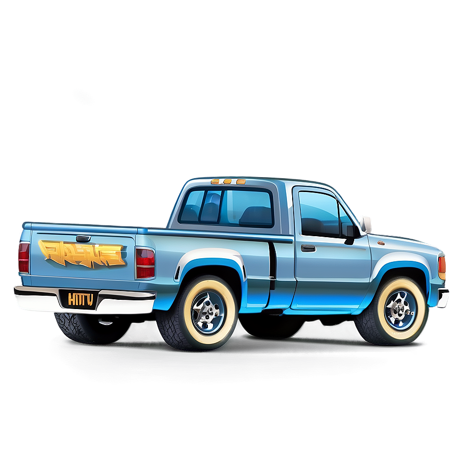 Cartoon Pickup Truck Png Qfr64