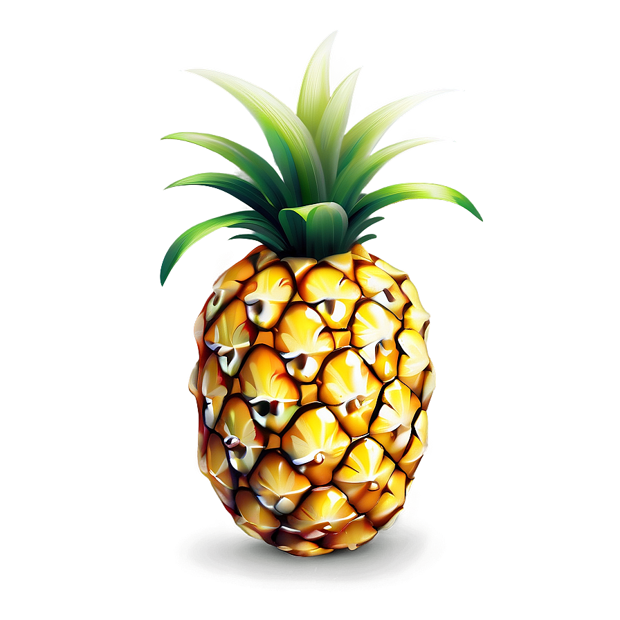 Cartoon Pineapple Png 05032024