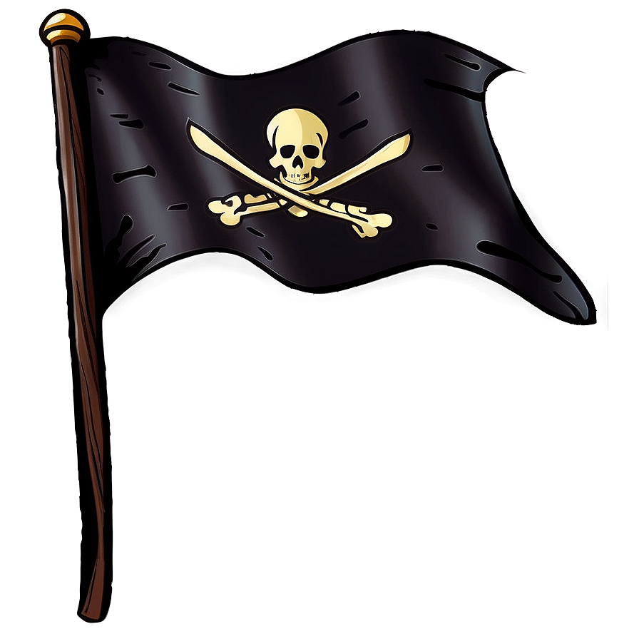 Cartoon Pirate Flag Png 06132024