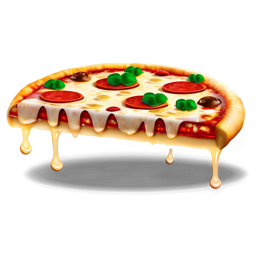 Cartoon Pizza Emoji Png 06272024