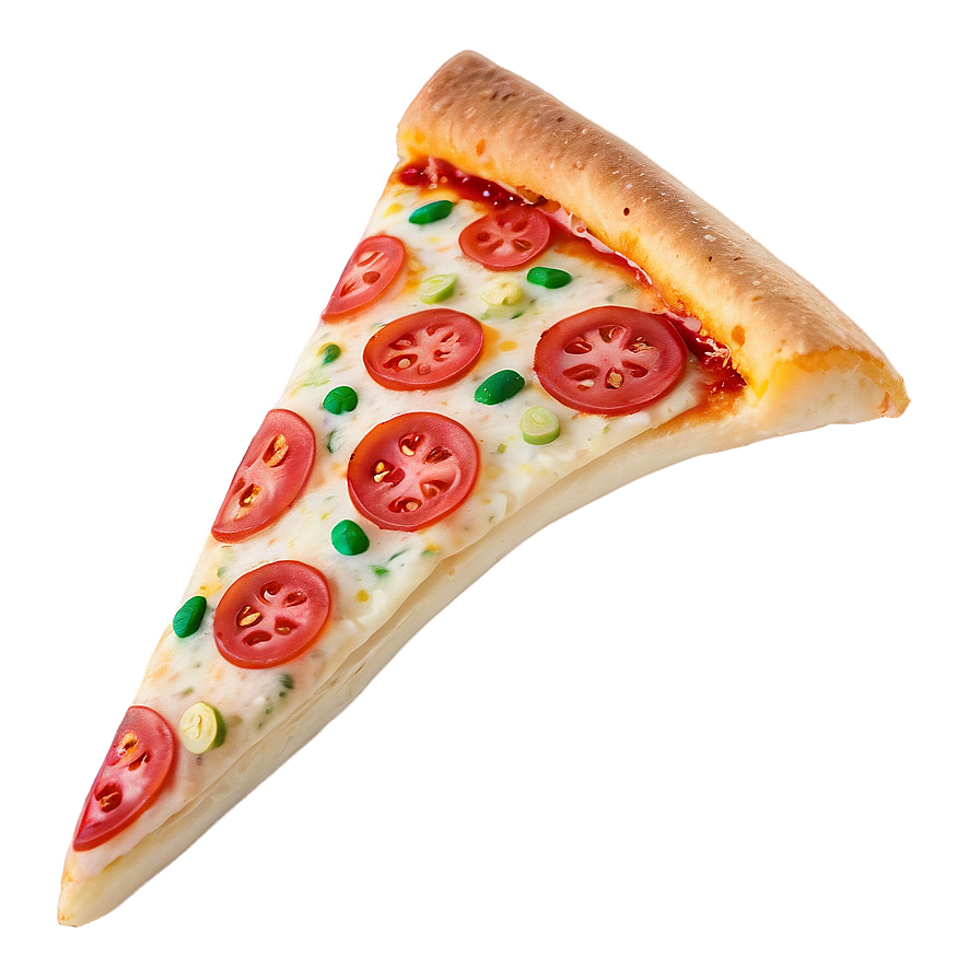 Cartoon Pizza Slice Waving Png Ipp