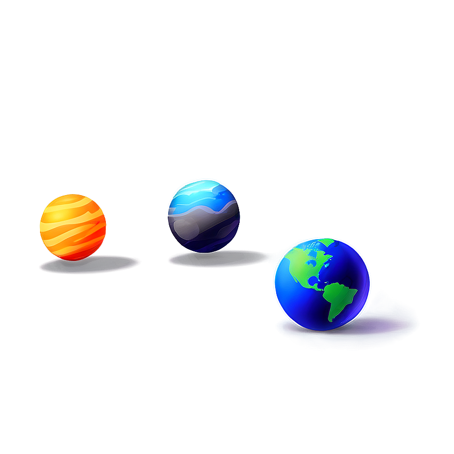 Cartoon Planets Png Wrm