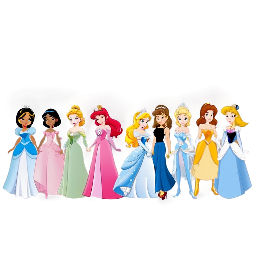 Cartoon Princesses Png Grx