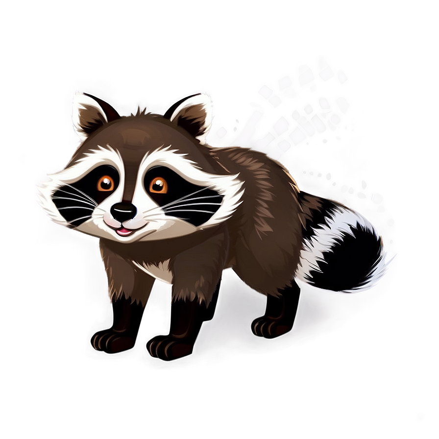 Cartoon Raccoon Character Png 90