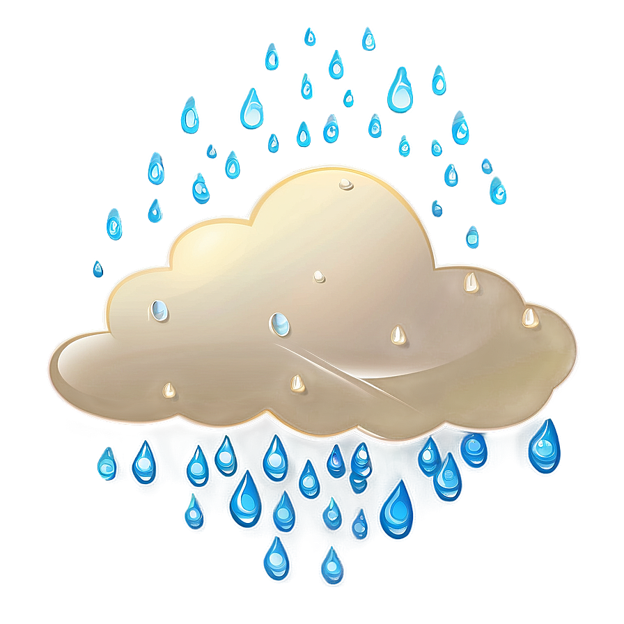 Cartoon Rain Cloud Png Mcb