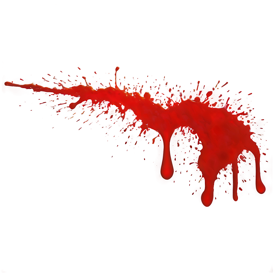 Cartoon Red Splatter Png Gfg27