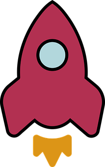 Cartoon Rocket Clipart