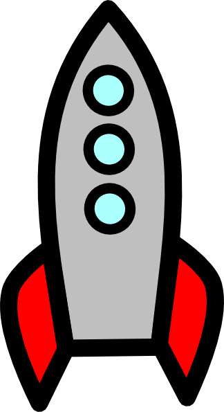 Cartoon Rocket Graphic