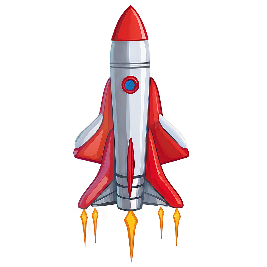 Cartoon Rocket Png 06252024