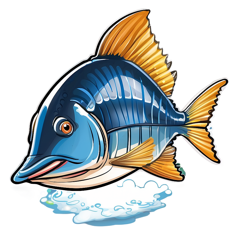 Cartoon Sailfish Drawing Png 70