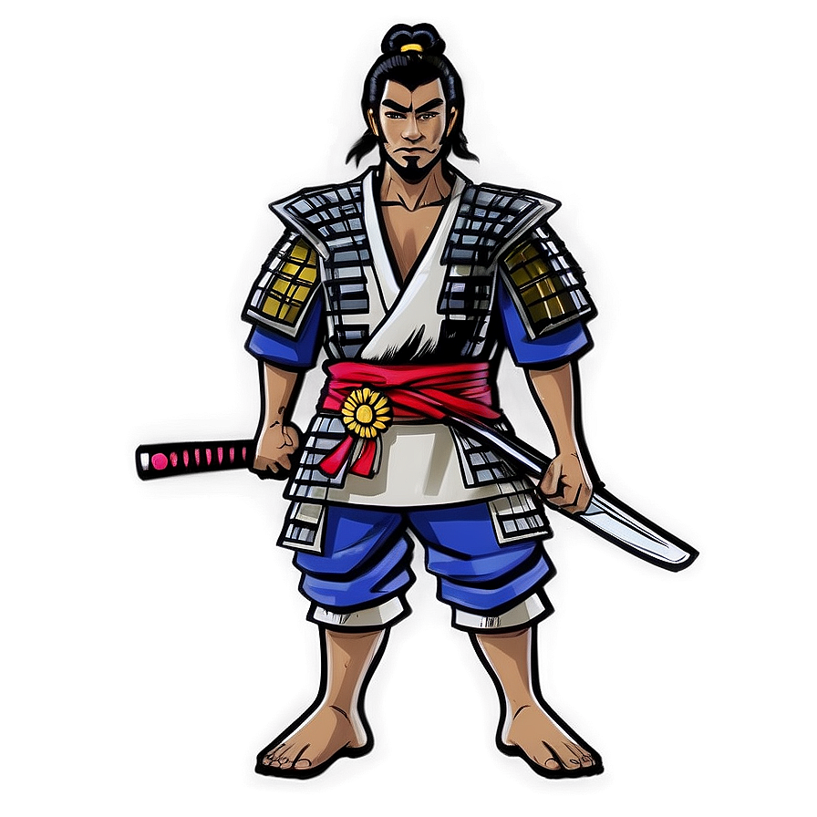 Cartoon Samurai Png Juh27