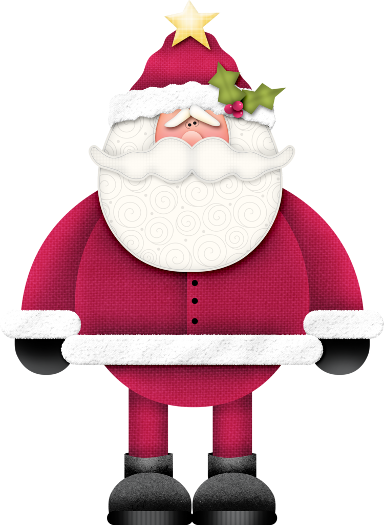 Cartoon Santa Claus Transparent Background