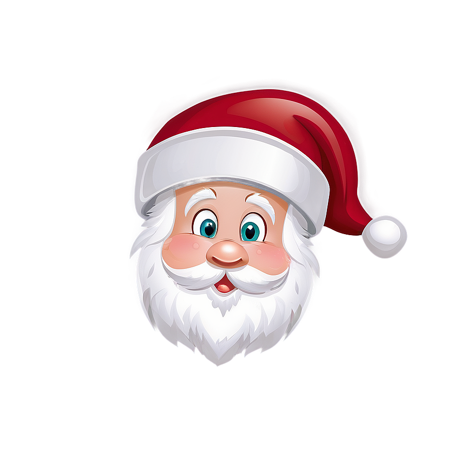 Cartoon Santa Hat Vector Png Jak