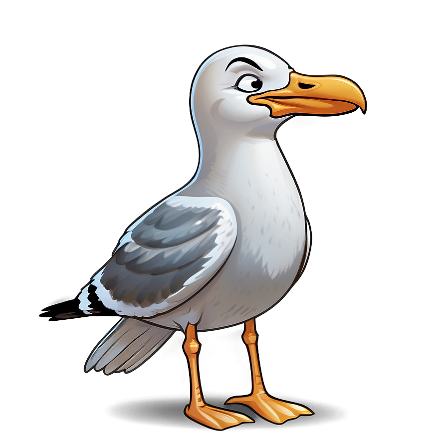 Cartoon Seagull Png 05242024