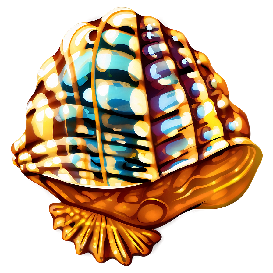 Cartoon Seashell Clipart Png 06262024